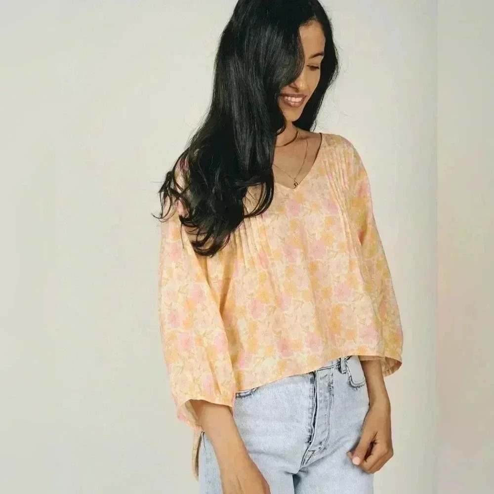 Jackson Rowe  Vintage Poppy Fluttershy Top